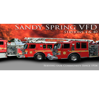 A graphic of the sandy spring volunteer fire department