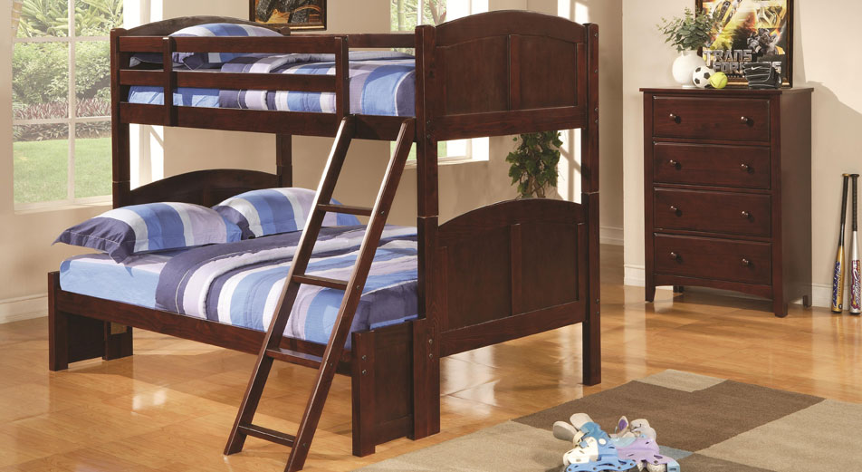 coaster furniture parker bunk beds