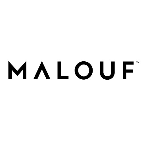 Malouf Wordmark/Logo in Black